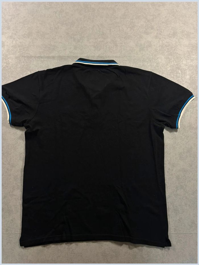 Polo Kappa Vintage noir logo brodé taille XL - photo numéro 6