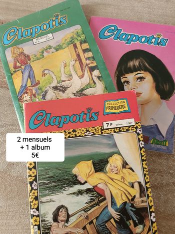 BD vintage Clapotis mensuels + album