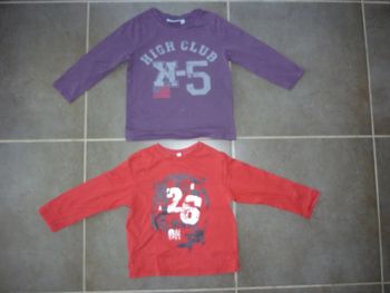 Lot 2 T-shirts 3 ans NKY