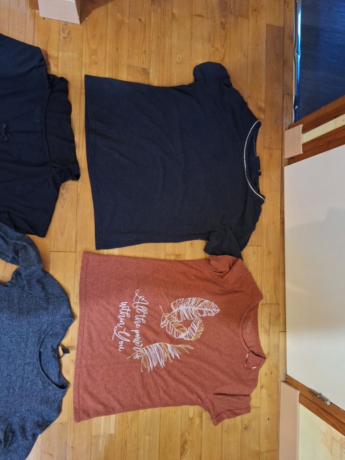 Lot 7 t-shirts femme taille L - photo numéro 4