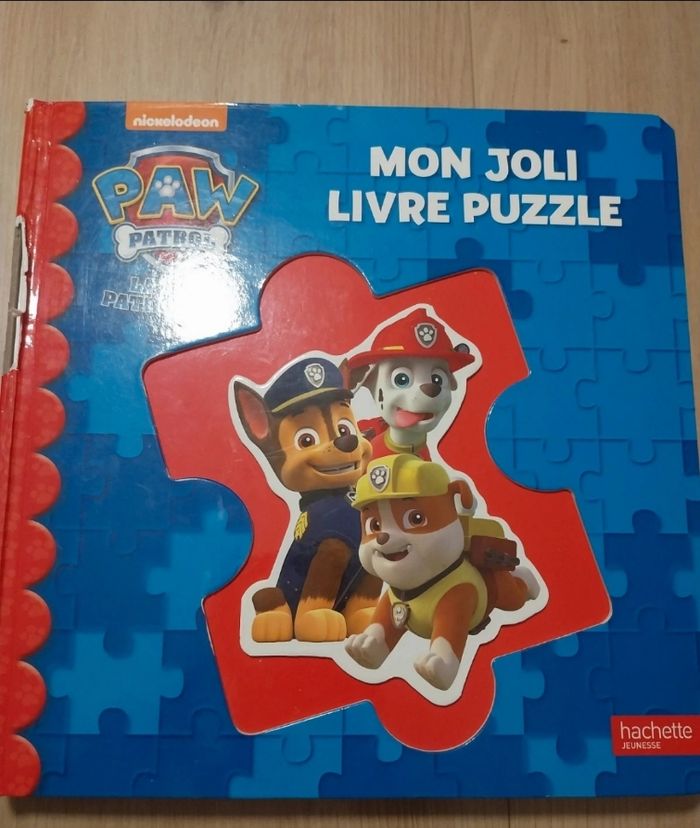 Mon joli livre puzzle Pat Patrouille