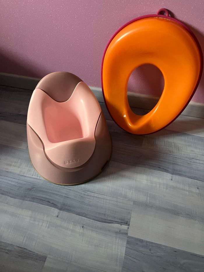 Pot et réducteur de toilette - photo numéro 2