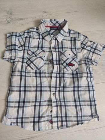Chemisette bleu sergent major 6 ans