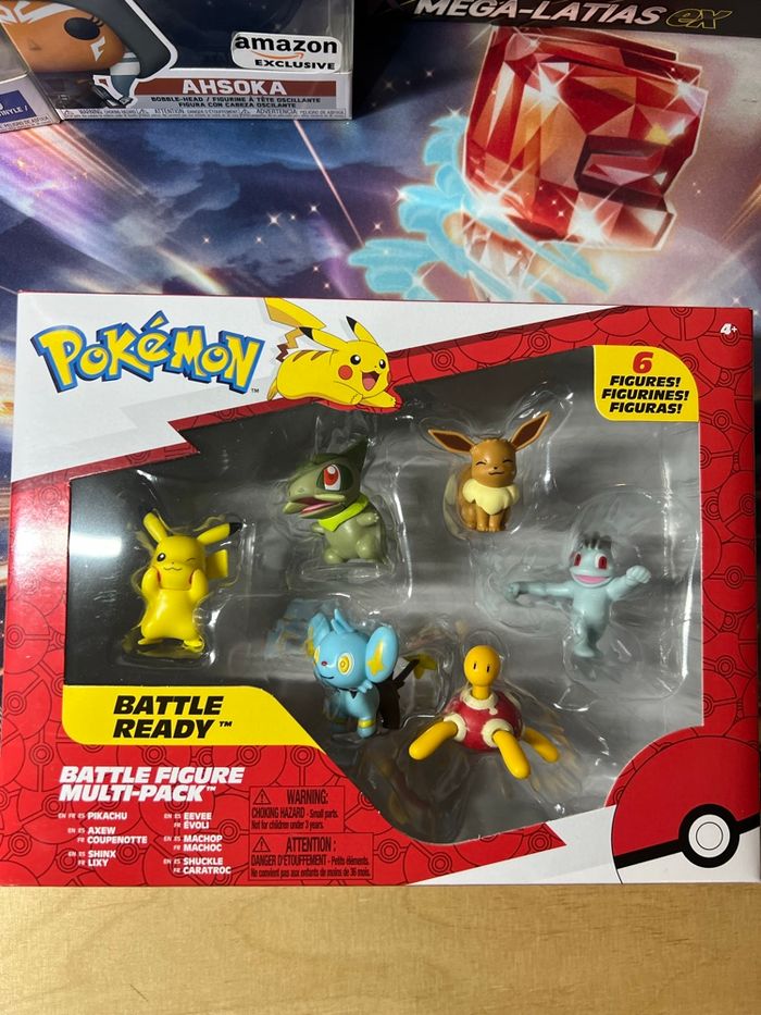 Coffret 6 figurines Pokémon