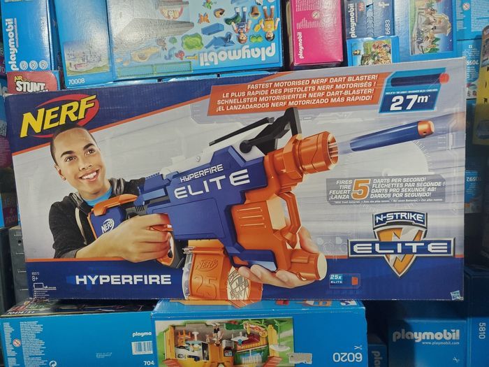 Nerf Hyperfire.