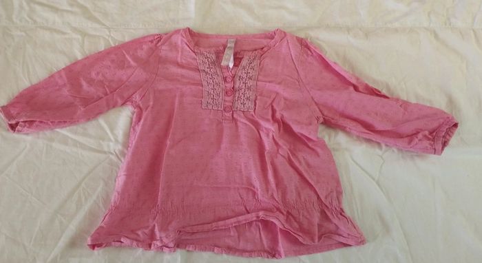 Haut chemise rose - photo numéro 2