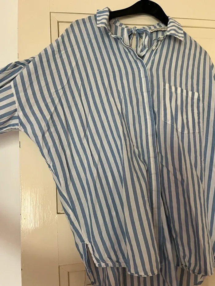 Blouse rayée zara - photo numéro 3