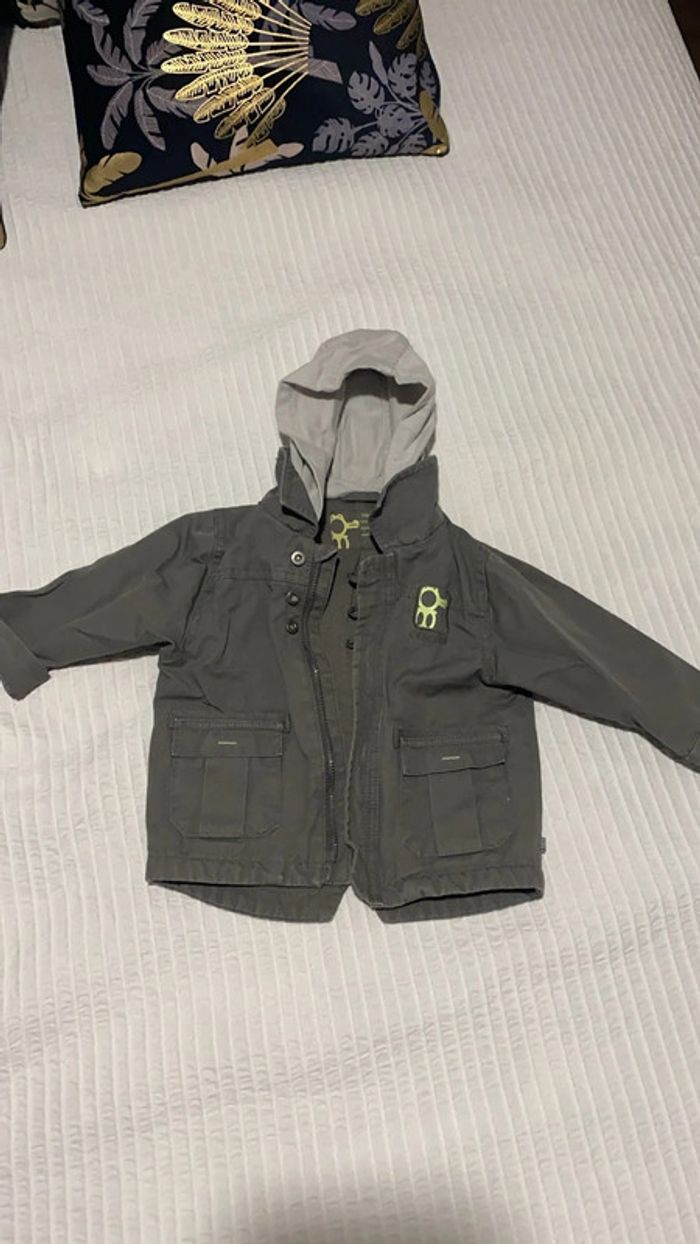 Veste intersaison grise