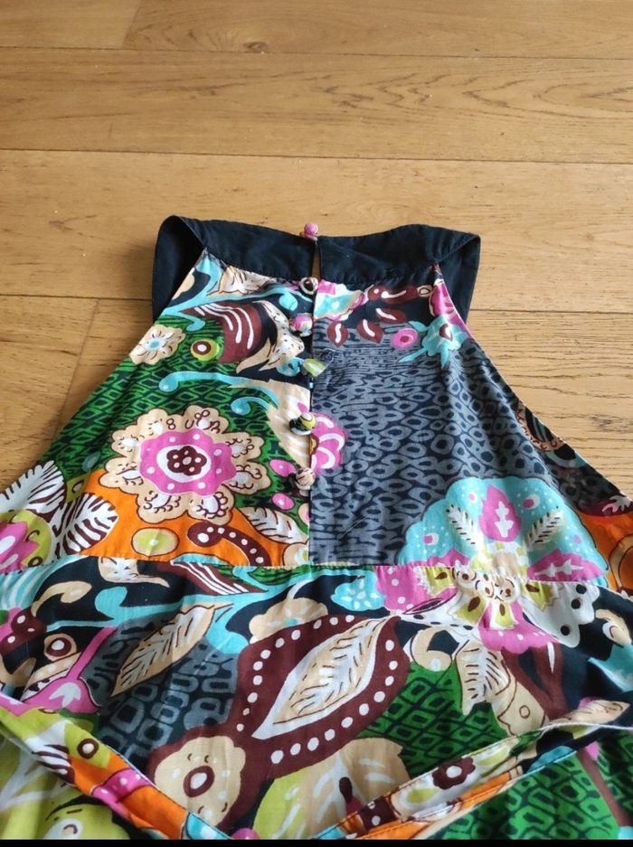 Robe d'été multicolore 100% coton - photo numéro 7