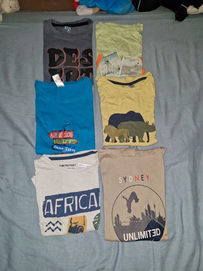 Lot de 6 Tee-shirt 8ans