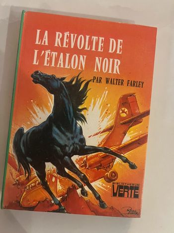 Livre vintage « La révolte de l’étalon noir » éditions 1970