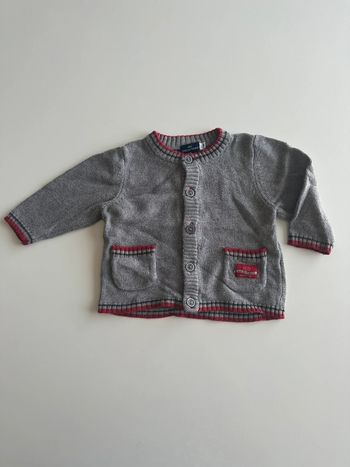 Gilet garçon gris - 9 mois - Sergent Major