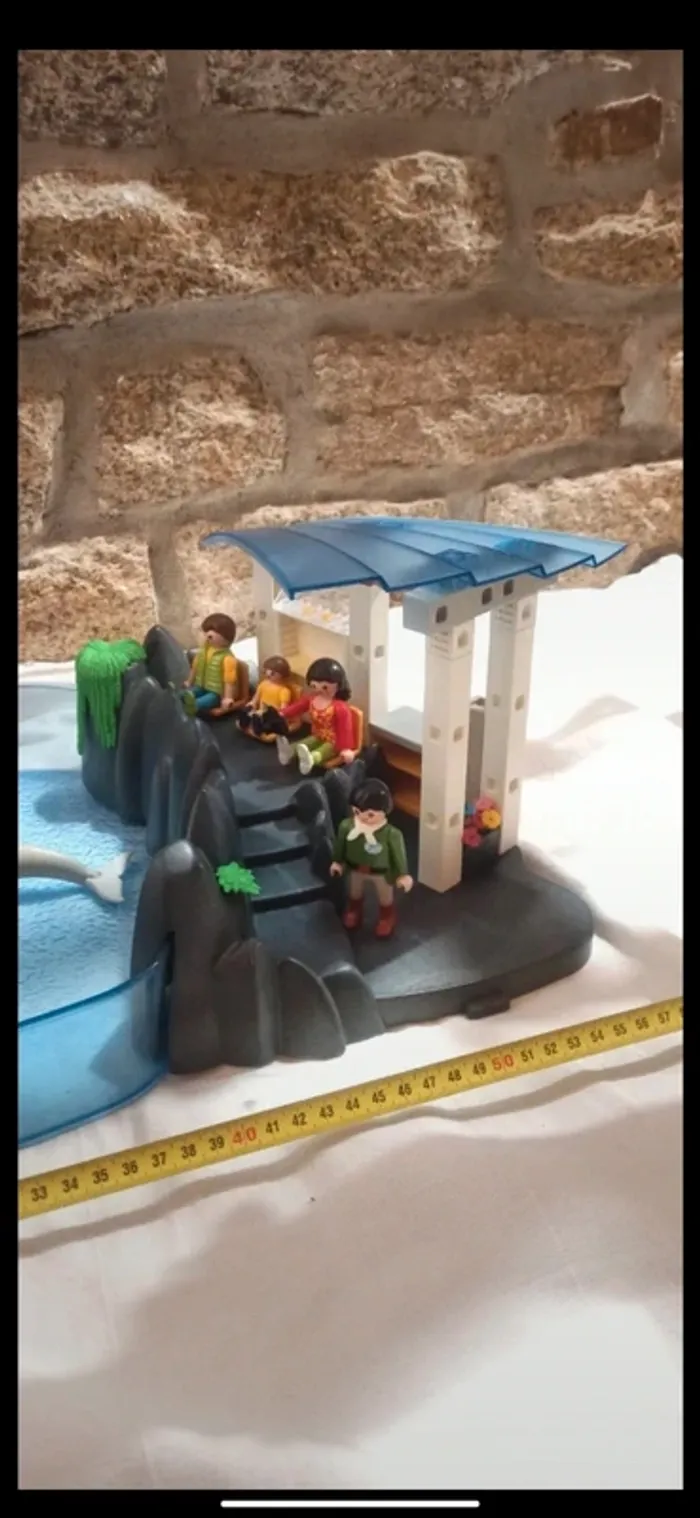 Delphinarium bassin aquatique avec dauphins playmobil - photo numéro 6