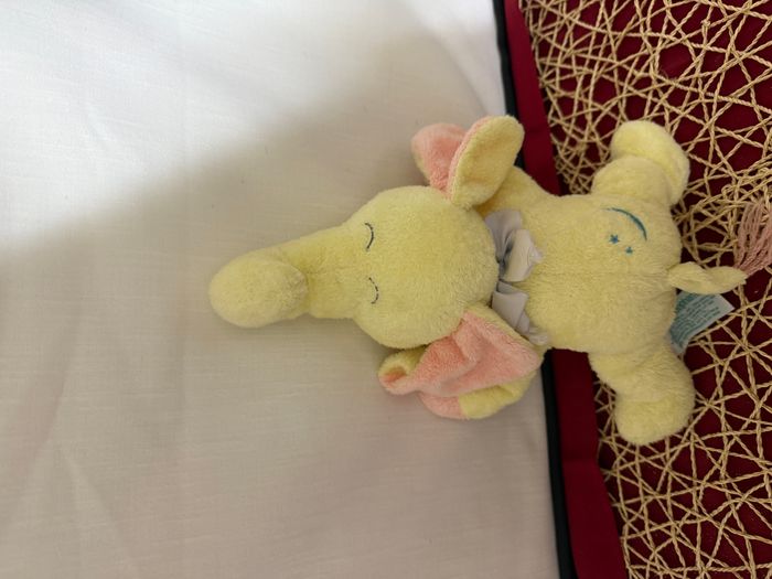 Doudou Cuddle Elephant Jaune Grelot - photo numéro 3