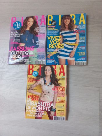 Lot de magazines Biba