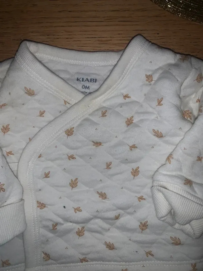 Brassière gilet naissance 0m kiabi - photo numéro 2