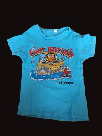 T-shirt manches courtes Fort Boyard 24 mois