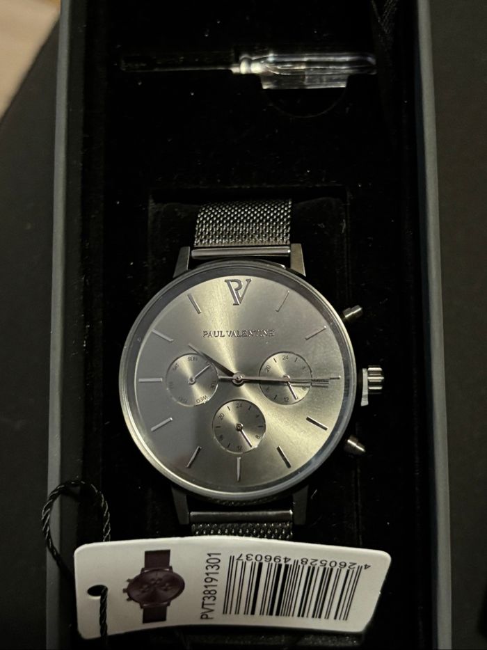 Montre Paul Valentine - Graphite Black - Neuve - photo numéro 8