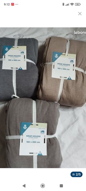 3 drap housses