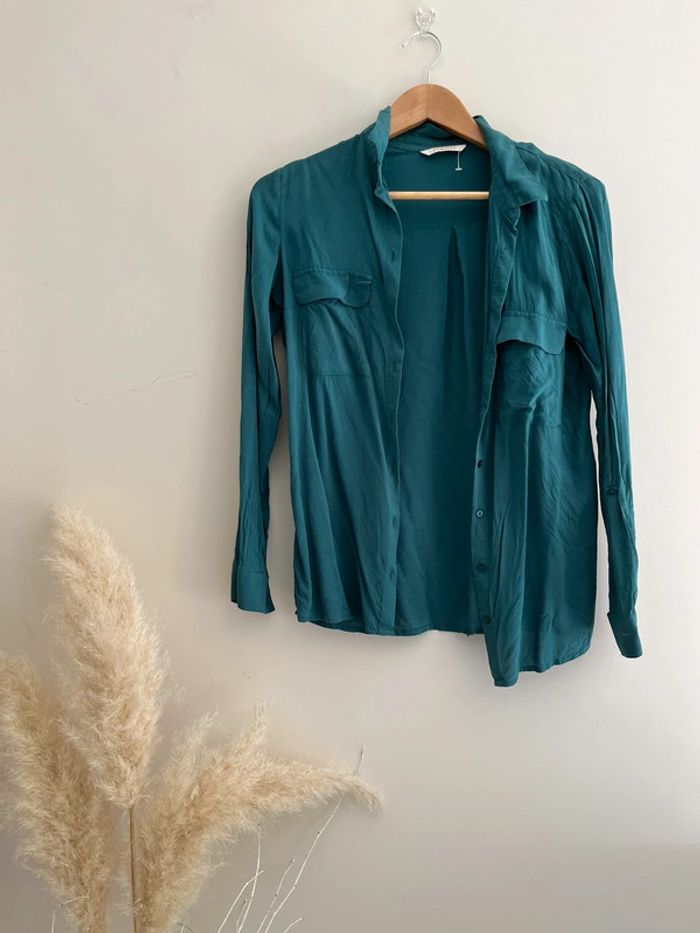 Chemisier vert