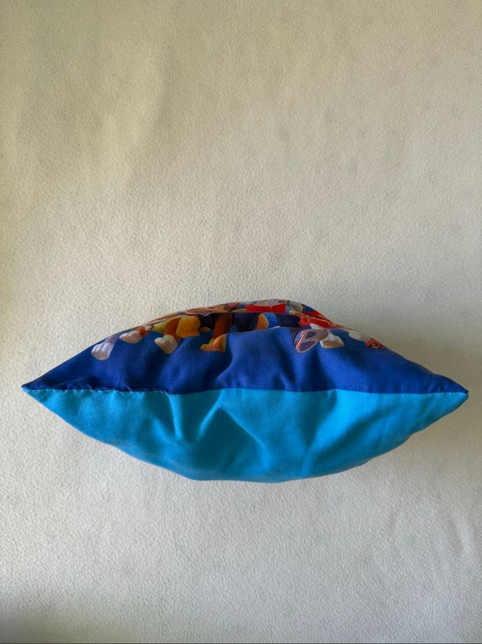 Coussin décoratif Pat’ Patrouille/Paw Patrol bleu - photo numéro 8
