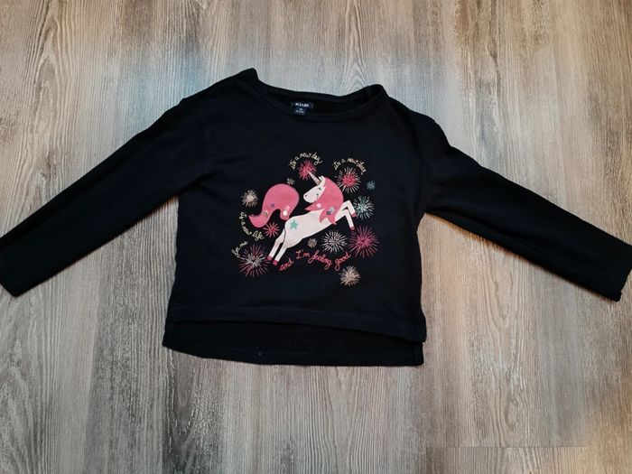 T-shirt manches longues Kiabi 4 ans