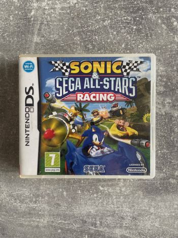 Jeu pour Nintendo DS, Sonic all star racing en français.