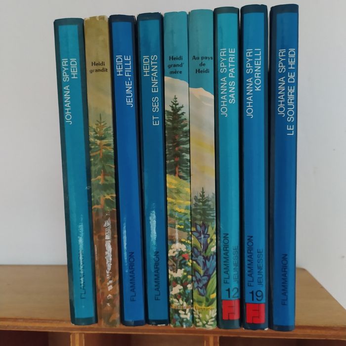 Lot de 9 livres : Johanna Spyri - Heidi - photo numéro 2