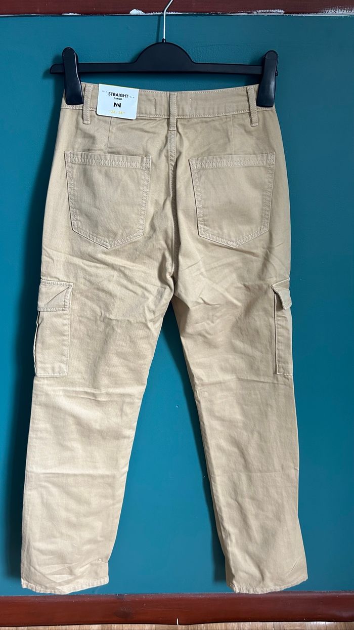 Pantalon cargo beige - photo numéro 4