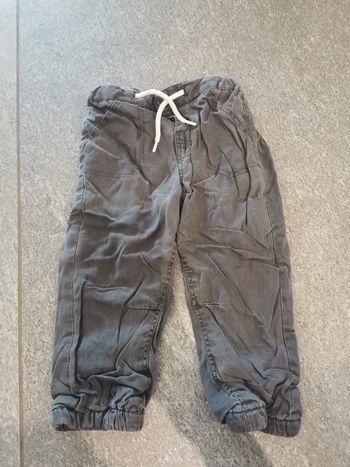 Pantalon bébé garçon gris 18 mois