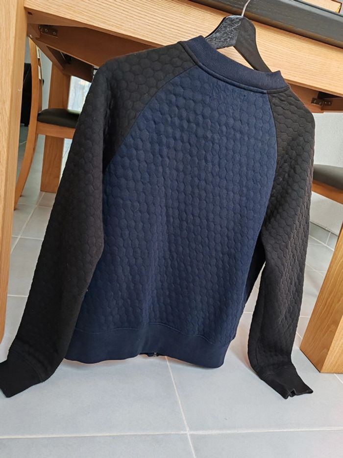 Veste homme bi matière Zara Daily Outfit - photo numéro 2