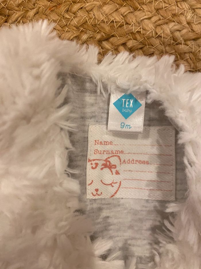 Gilet fille 9 mois TEX - photo numéro 2