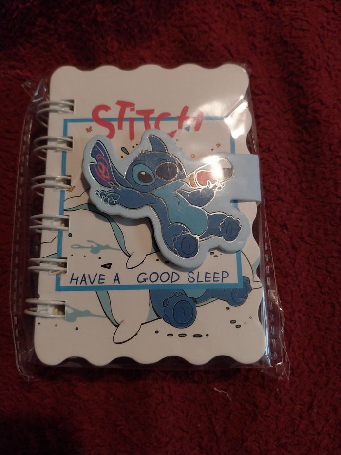 Carnet à scratch stitch