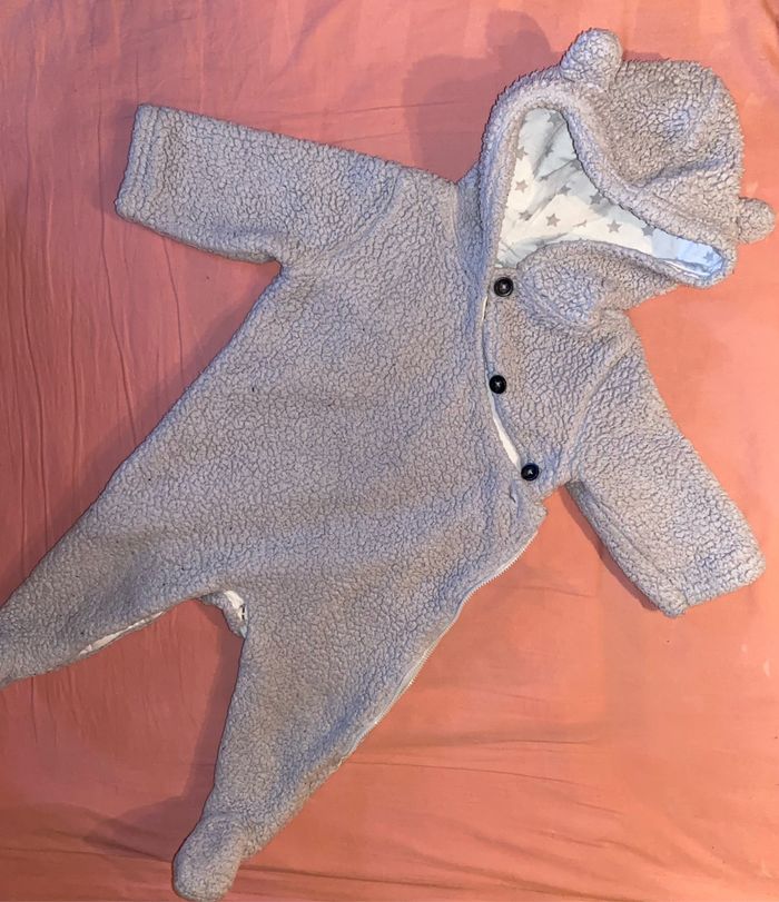 Combinaison ourson pilou pilou 9 mois
