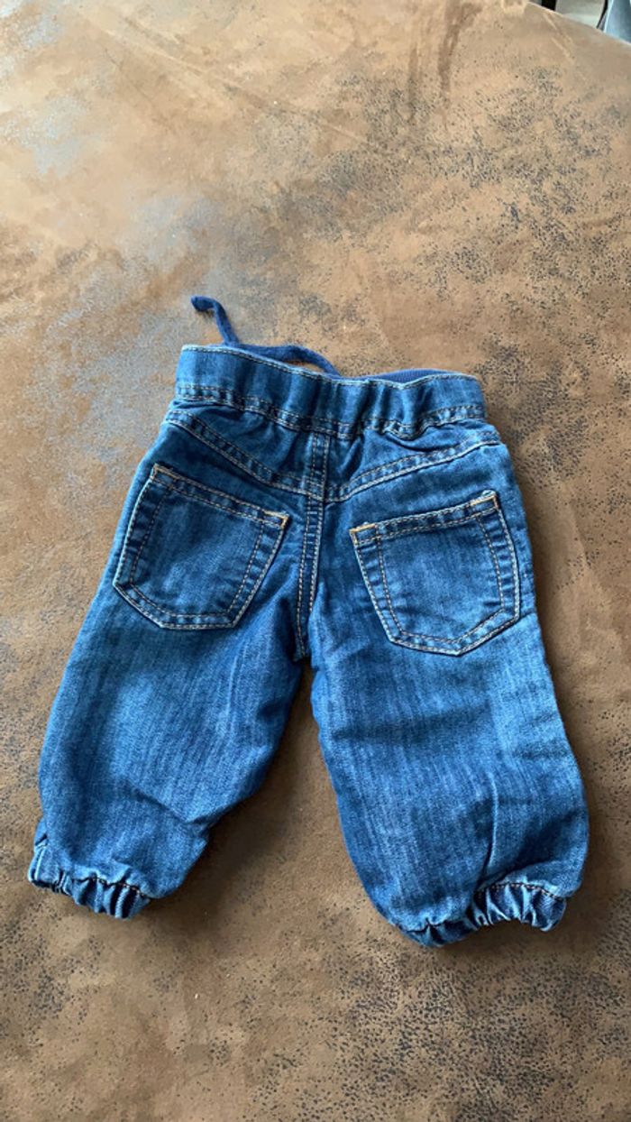 Jean tape à l’œil bleu 3 mois - photo numéro 2