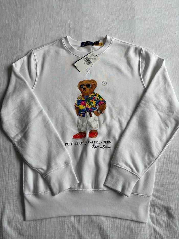 Pull Ralph Lauren blanc
