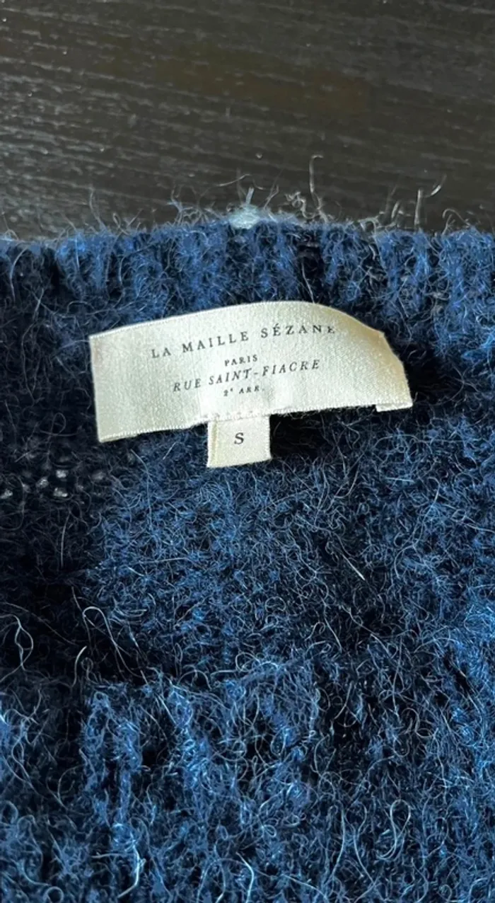 Pull Aurora mohair laine alpaga t 36 Sezane - photo numéro 6
