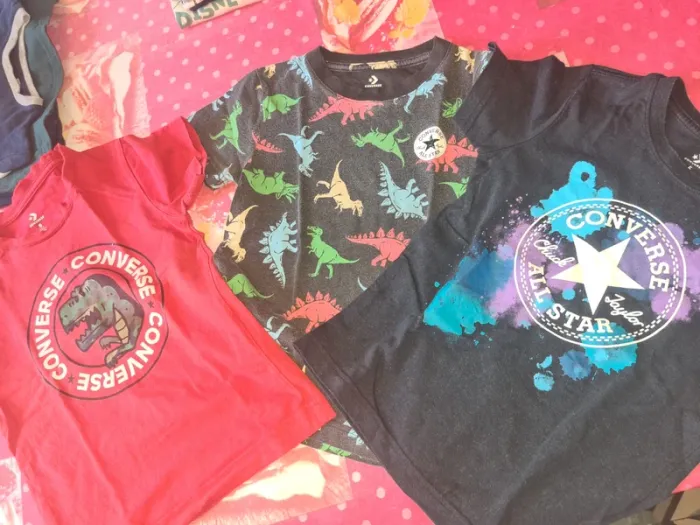 Lot de 3 tee-shirt converse 5 ans