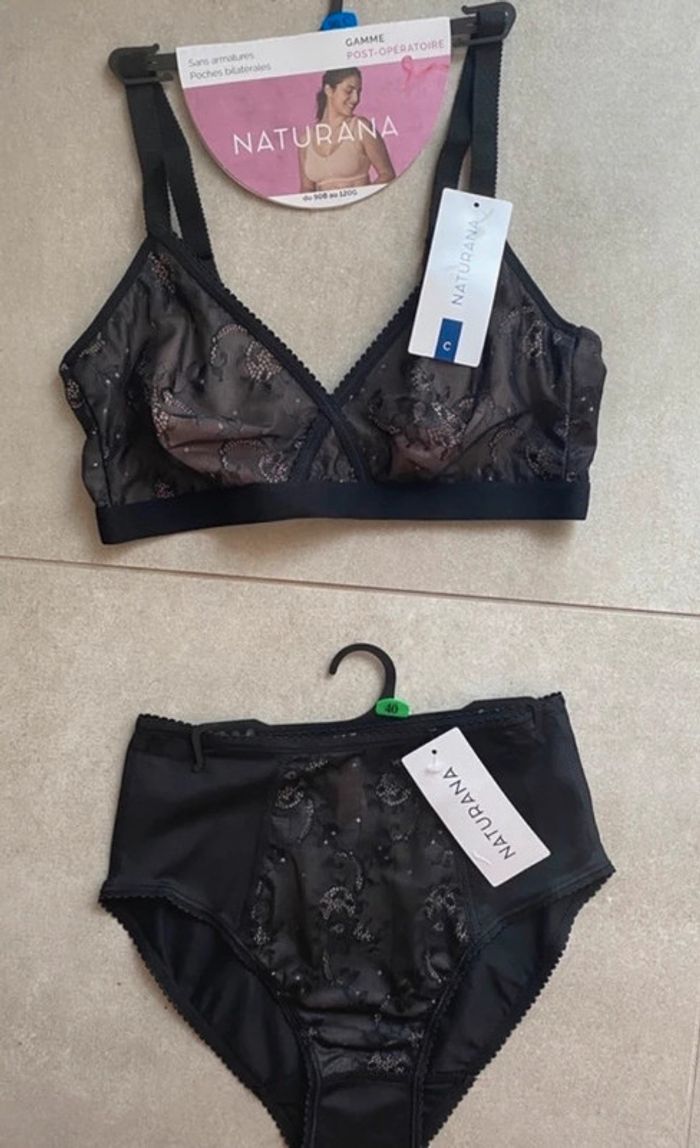 Ensemble lingerie naturana