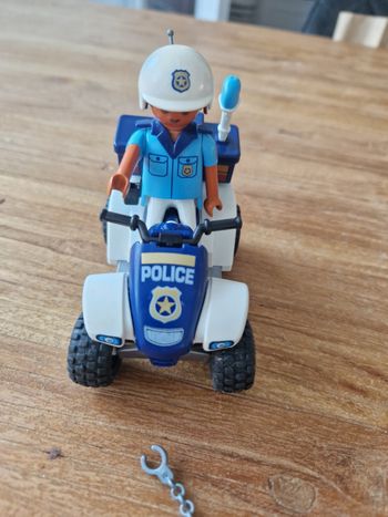 Playmobil police quad