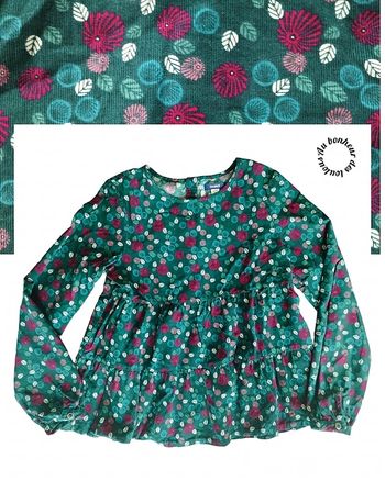 12 ans blouse côtelée Okaïdi