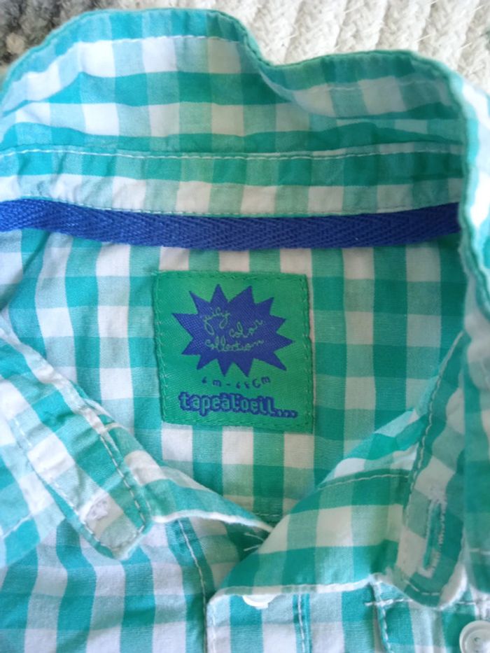 Lot chemise garçon 6 mois - photo numéro 7