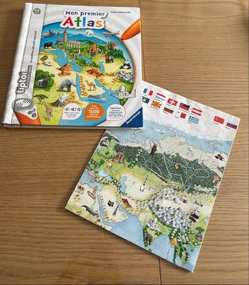 Livre Mon premier Atlas Tiptoi