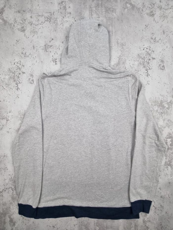 Sweat à capuche Tommy Hilfiger gris – Taille M Femme (mesures en photos) - photo numéro 4