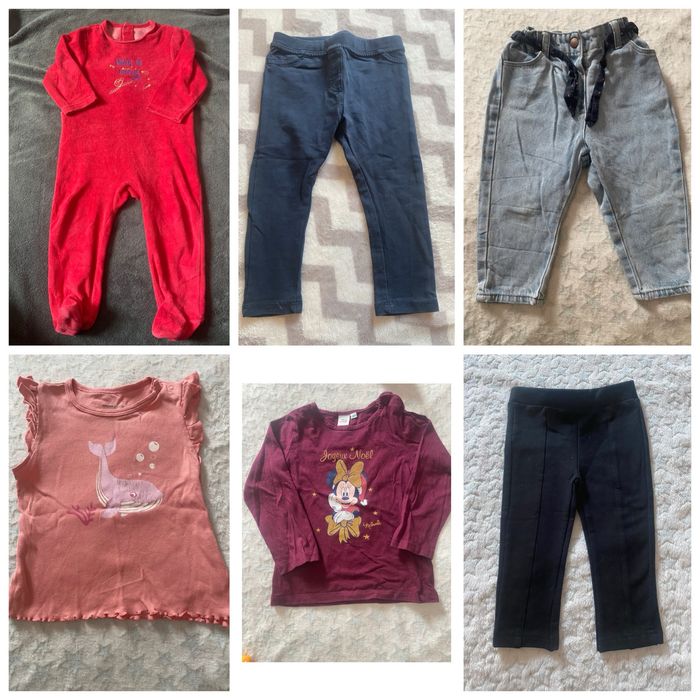 Lots vêtements bébé fille