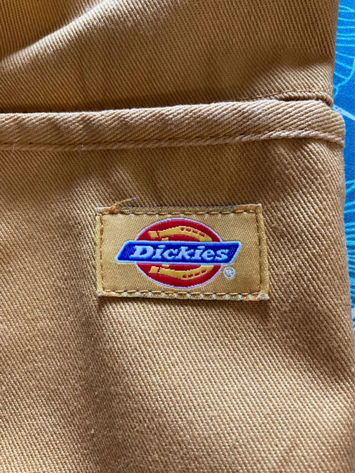 Short chino jaune moutarde pour homme Dickies taille W42 FR52 294 - photo numéro 4