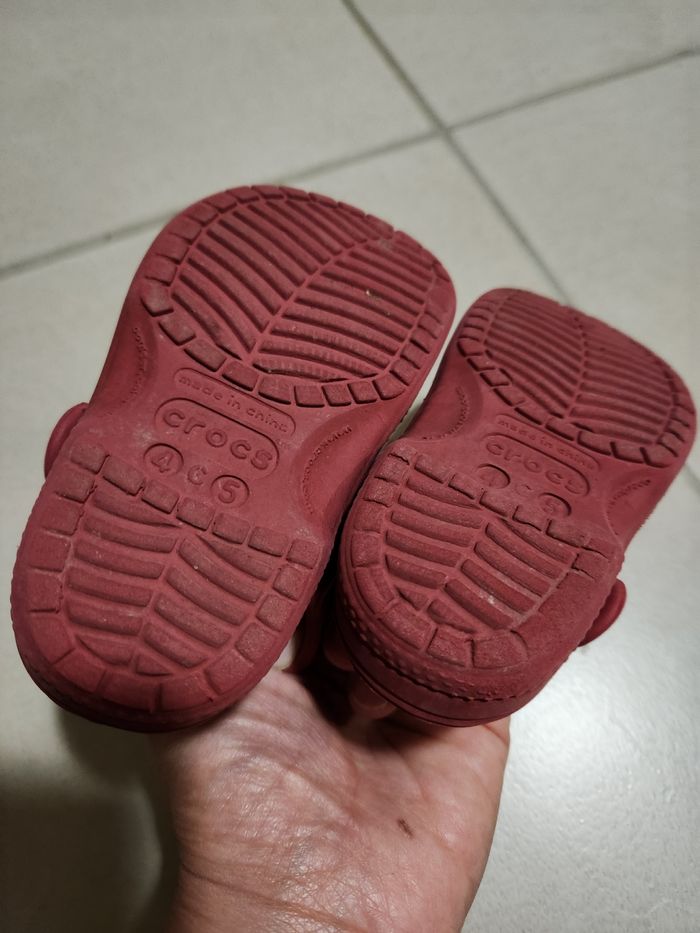 Crocs rouge unisexe - photo numéro 5