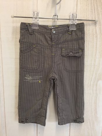 Pantalon rayé - Kitchoun - 9m