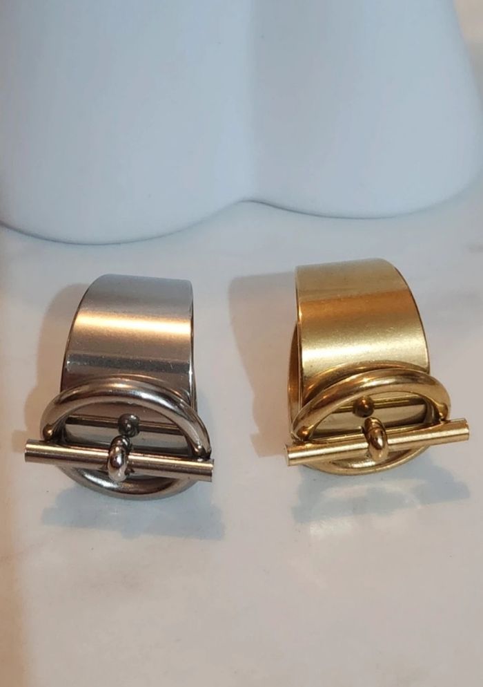 2 bague acier inoxydable - photo numéro 4