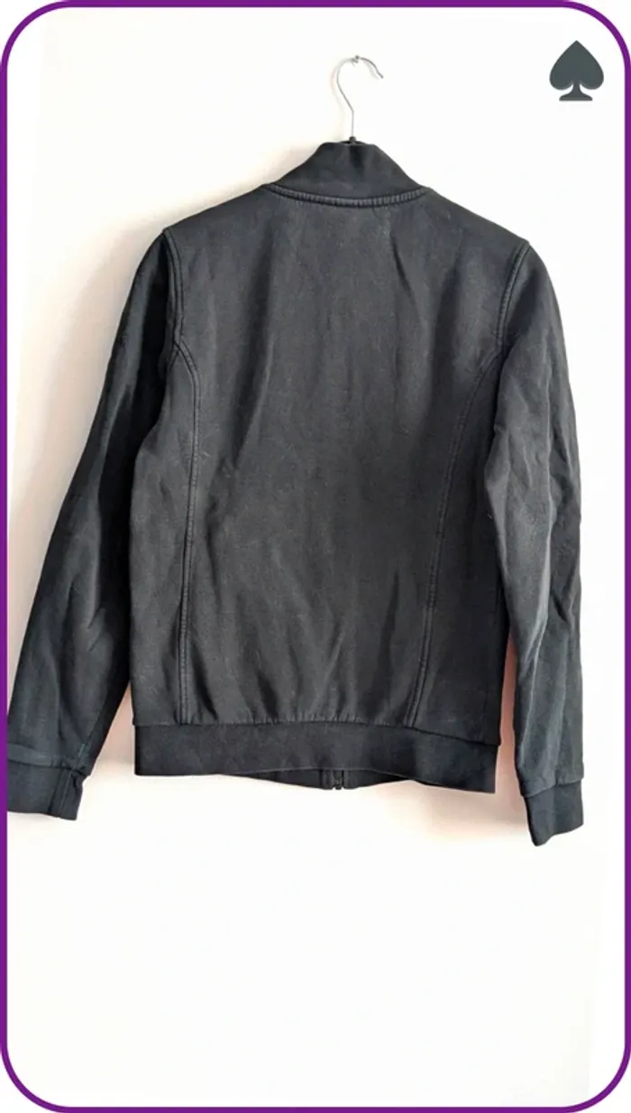 Sweat zippé homme Lacoste XS - photo numéro 3
